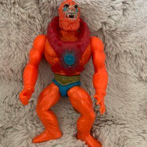 Vintage 1982 Masters of Universe Beast Man Action Figure Includes Chest Armor